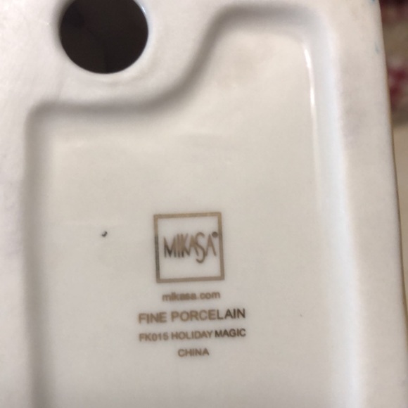 Teddy Bear Rocking Horse 2” Tealight Holder Mikasa Holiday Magic Christmas 5.5" - Picture 5 of 5